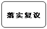 流程图: 可选过程: 落实复议决定书      