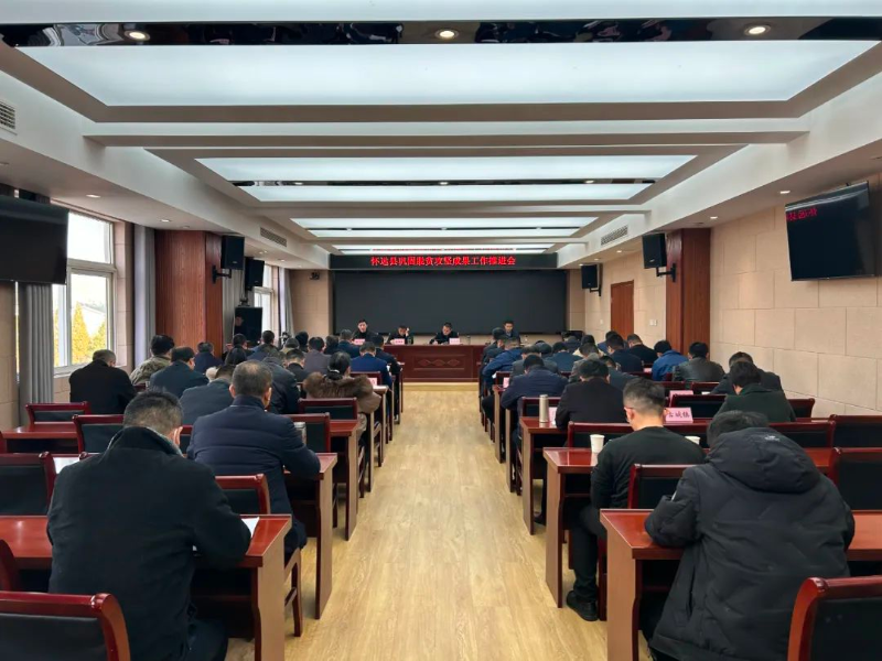 怀远县巩固脱贫攻坚成果工作推进会召开